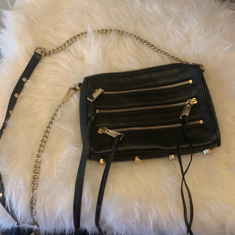 Rebecca Minkoff Crossbody - 3 zipper bag